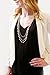 Sarah Women's Layered Pearl Fashion Lanyard with Tassel Pendant