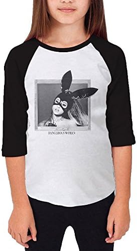 Teen Ariana Grande Dangerous Woman Baseball 3/4 Sleeve T Shirts
