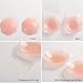 MITALOO Adhesive Silicone Reusable Breast Lift Nipple Cover Pasties for Women