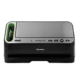 Foodsaver V4400 2-in-1 Vacuum Sealer Machine with Automatic Bag Detection and Starter Kit | Safety Certified | Black & Silver