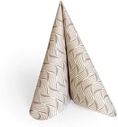 Paper Guest Towels for Bathroom Linen-Like Hand Towels | Disposable Cloth-Like Hand Napkins, for Kitchen, Weddings, Dinners or Events, Super Strong, Soft, Absorbent, 50 Pack - Posh Setting