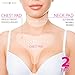 FEMAGIQUE Silicone Décolleté Anti-Wrinkle Chest & Neck Pads Reduce & Prevent Cleavage Creases Wrinkles & Crepey Skin