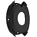 MOTONG Silicone Protective Case Cover Shell for Samsung Gear Sport (SM-R600) Smart Watch(Silicone Black)