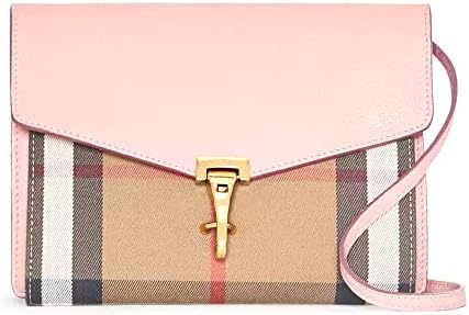 SBurberry Small Leather and House Check Crossbody Bag Handbags & Shoulder Bags