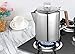 Tops 55705 Rapid Brew Stovetop Coffee Percolator, Stainless Steel, 2-12, 12-Cup, No Color