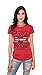 Harley-Davidson Womens Most Wanted Bling Red Short Sleeve T-Shirt (2X)