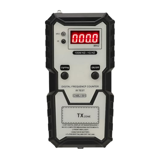 Car Key Frequency Tester, Remote Keys Infrared Frequency Tester 100M HZ to 1G HZ High Accuracy Digital Display Key Fob Frequency Tester