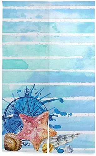 Amazon Tinzzeros のれん おしゃれ オンプスコアの背景 セット 玄関 開運 綿と麻の混紡の 施設 洋間 遮光 リビングルーム 高画質 突っ張り棒付き 幅85 丈90 のれん オンライン通販