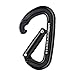 Fusion Climb Contigua Modified Straight Gate Modified D Shape Carabiner Black
