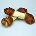 Healthy Hide Good 'n' Fun Pro-Dips, Beef and Liver Basted  Rawhide Bones, 7-Inch, 2-Pack
