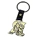 Brass Mickey Mouse Letter R Key Chain
