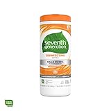 Seventh Generation Disinfecting Multi-Surface Wipes, Lemongrass Citrus, 35 Count (Packaging May Vary)