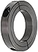 Climax Metals H2C-162 Black Oxide Plated Steel Recessed Screw Clamping Collar, Two Piece, 1-5/8