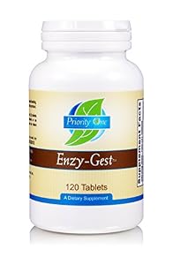 Image of Priority One Vitamins Enzy Gest 120 Tablets - Powerful Two Phase Formula That Provides enzymes to Maintain Healthy Digestion and intestinal Enzyme Activity.*