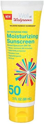 Walgreens Sunscreen Moisturizing Lotion SPF 50 Tube (3 oz.)