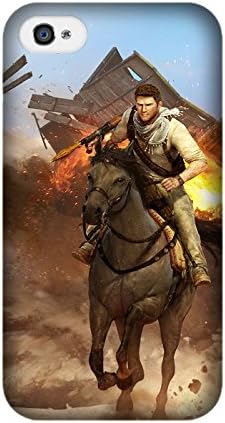 Iphone 4/4S Case Game Uncharted 3: Drake's Deception Pattern Cover Skin Shell for Iphone 4/4S Design By [Cole McCoy]