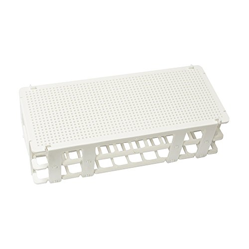 Scenstar Labs Test Tube Rack Holder, 60 Holes 17mm 3 Layers Storage Stand Lab