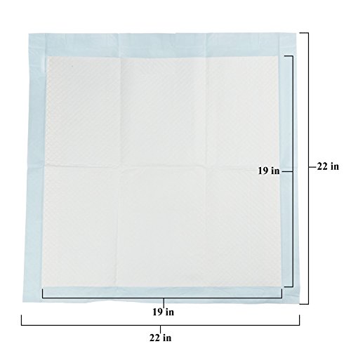 GOBUDDY Super Absorbent Pet Training Puppy Pads 22” x 22” – 100 Count (100-Count) - Thumbnail 3