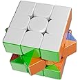 HELLOCUBE Moyu RS3M V5 2023 MagLev 3x3 Speed Cube, Stickerless (Moyu RS3 M V5 MagLev,Robot-Shape Display Box)