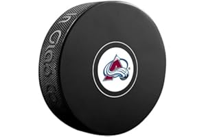 INGLASCO USA Sports Marketing Colorado Avalanche Official NHL Logo Souvenir Autograph Hockey Puck