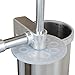 New Age Living Vertical Sausage Casing Stuffer | 3L 8lbs Capacity | Stainless Steel Construction With Metal Gears | 3 Year Warranty