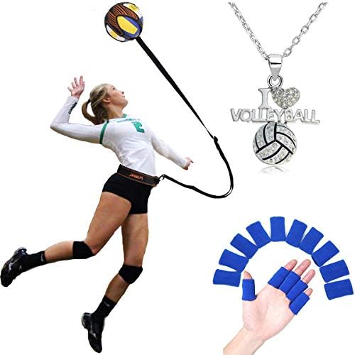 FLYsport Volleyball Training Equipment Aid- Arm Swings Volleyball Warm Up Tool- Great Trainer for Solo Practice of Serving Tosses and Passing Technique