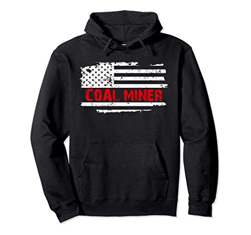 Coal Mining For Men | American Flag Coal Miner