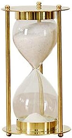 PLYY Iron Gold Hourglass Creative Vintage Heart-shaped Sand Timer Office Home Decorations Gifts Home Accessories 4 Minutes
