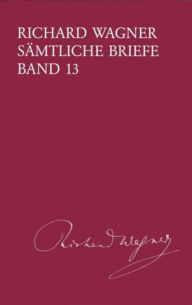 SAMTLICHE BRIEFE BAND 13 LIVRE SUR LA MUSIQUE