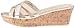 Nine West Women's Caserta Metallic Platform Sandal