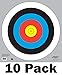 60 cm / 24 in Bullseye Archery and Gun Targets by Longbow Targets (pk of 10)