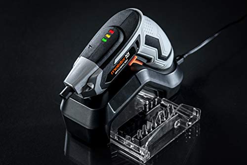 Meister Akkuschrauber 3,6 V, MAS36VLMU - 2,0 Ah - 12-teiliges Zubehör - Mit Ladestation - LED-Arbeitsleuchte - Ideal zum… – Bild 7