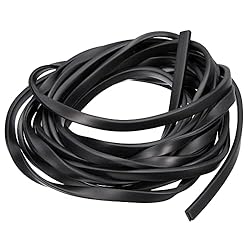 uxcell U Channel Edge Trim, 18ft Length Rubber