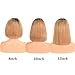 IVCoco 10A Glueless Ombre Blonde Human Hair Bob Wigs for Women Brazilian Straight 13X6 Bob Lace Front Wigs Middle Part Human Hair Short Wigs 2 Tone Lace Front Wigs Straight Short Bob Wig(10inch,1B-27)