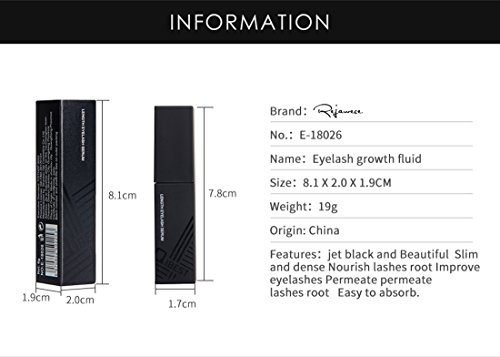 Eyelash Growth Serum by Rejawece, Best Eyebrow EyeLash Enhancer, Treatment for Full Length, |Advanced Conditioner, Moisturizer, Includes Peptides and Hyaluronic Acid | Luxury Beauty Items, Irritation - Thumbnail 5