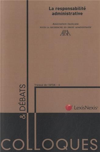 La  responsabilité administrative