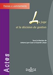 Le  juge et la décision de gestion