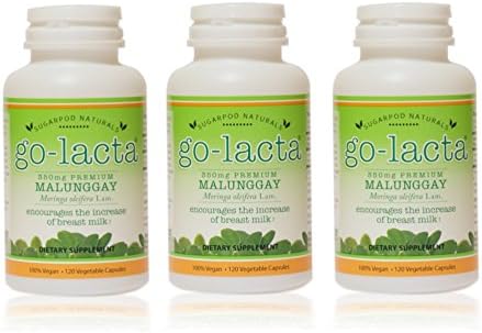 Go-Lacta® Vegan Milk Production Supplement Capsules (360 capsules)