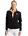 adidas Women's 3-Stripes Jacket, Black/White, Large