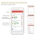 Meat Thermometer Wireless, Uzone BBQ Thermometer Smart Cooking Thermometer with 4 Probes, Instant Read Digital Food Meat Thermometer for Smoker Grilling Oven Kitchen, Support iOS & Android