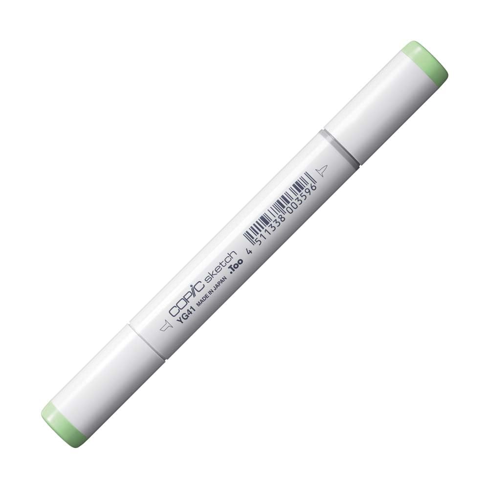 Copic Sketch Coloured Marker Pen - (YG-41) Pale Cobalt Green, For Art & Crafts, Colouring, Graphics, Highlighter, Design, Anime, Professional & Beginners, Art Supplies & Colouring Books
