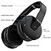 Wireless Optical TV Headphones, Jelly Comb Over-Ear 2.4GHz Wireless TV Headphones with Transmitter, Charging Dock, Support Optical, 3.5mm, RCA Audio Out Port (Black)