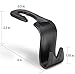 Juvale Back Seat Car Hooks - 4 Pack Vehicle Headrest Hanger SUV Storage Space Saving Backseat Hooks Organizing Tool for Handbags, Grocery Bags, and Coats