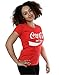 Coca Cola Women's 86 Logo T-Shirt X-Large Red