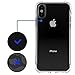 LeePan Ultra Clear iPhone X Case with Air Cushion Shock Absorption Technology for Apple iPhone X