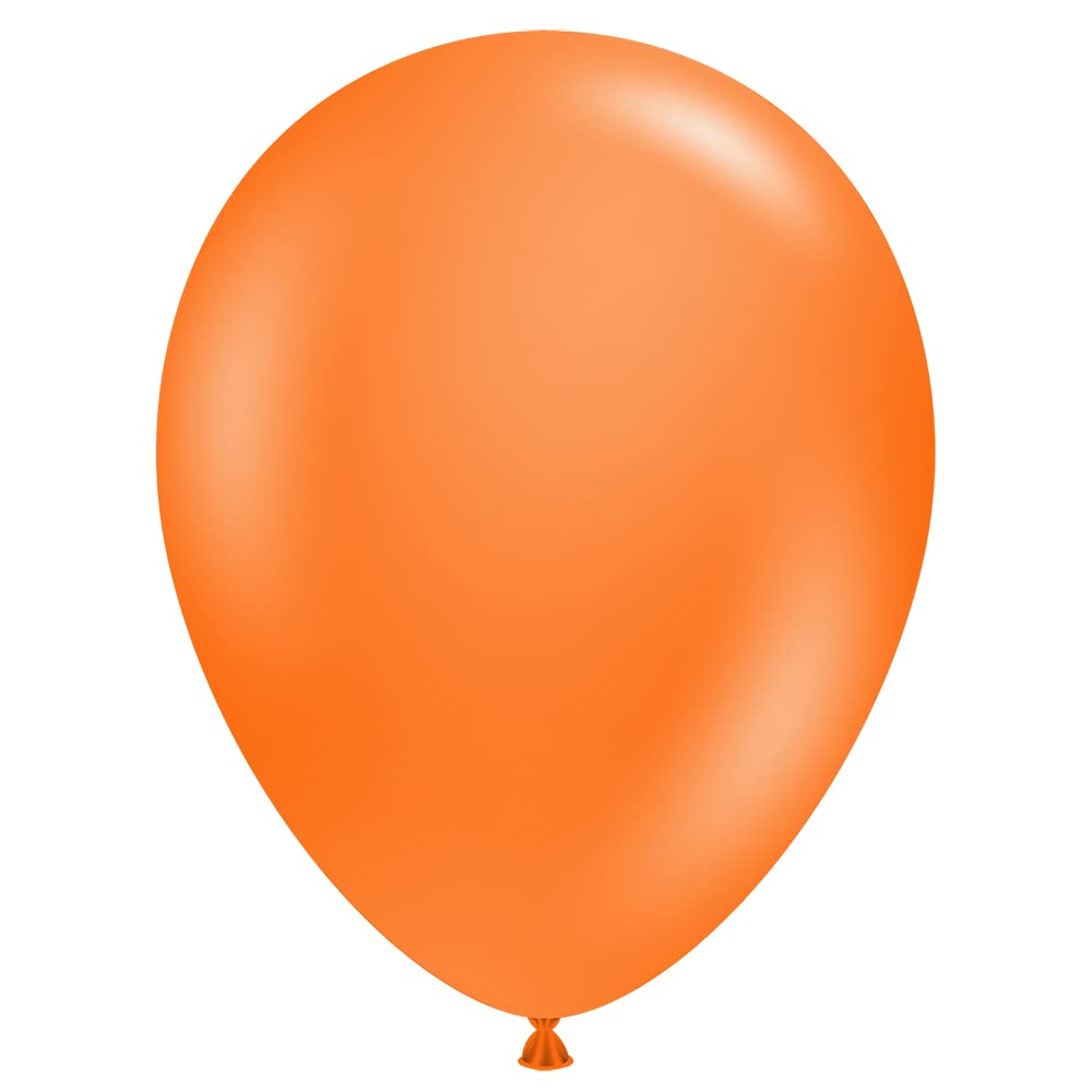 Photo 1 of Maple City Rubber Tuf-Tex Latex Balloon, 11", Orange