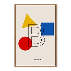 signwin Framed Canvas Wall Art Geometric Illustration Canvas...