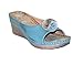 Gc Shoes Women's Sydney Rosette Slide Wedge Sandals