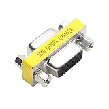 DB New 15 HD/DB/15 VGA/SVGA KVM Gender Changer Adapter Female to Female(F-F)