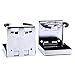 Amarine Made 2-Pack Stainless Steel Adjustable Folding Cup Holder, Folding Cup Holder for Boat/Marine/RV/Car, Boat Cup Holders for Drinks, Marine Stainless Cup Holder, Folding Drink Holders